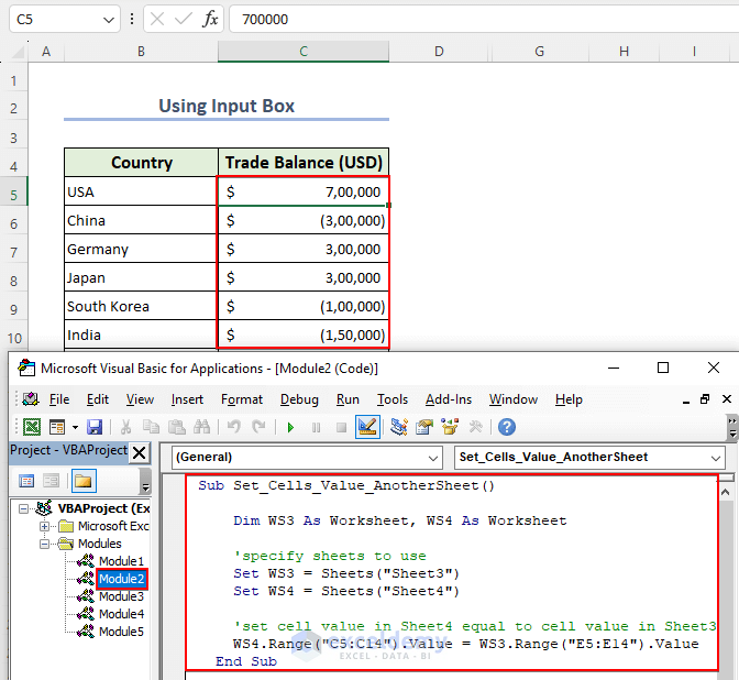 Excel Vba Set Cell Value In Range