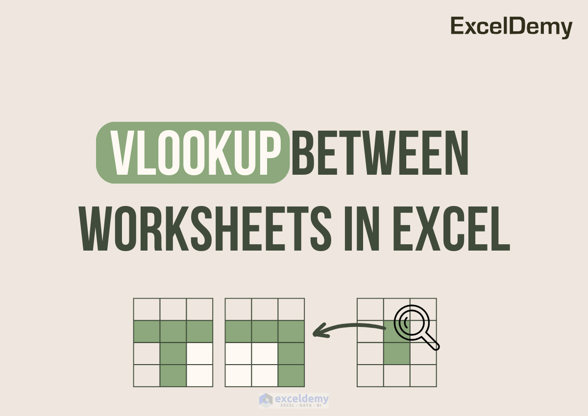 Using The Vlookup Functions Between Worksheets In Excel Exceldemy 5930