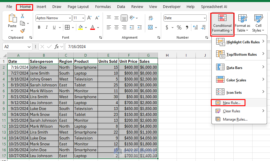 Advanced Conditional Formatting with Formula-Based Rules