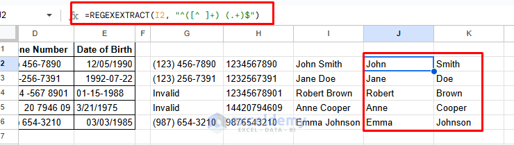 Advanced Data Cleaning: Power Query vs. Google Sheets' REGEX