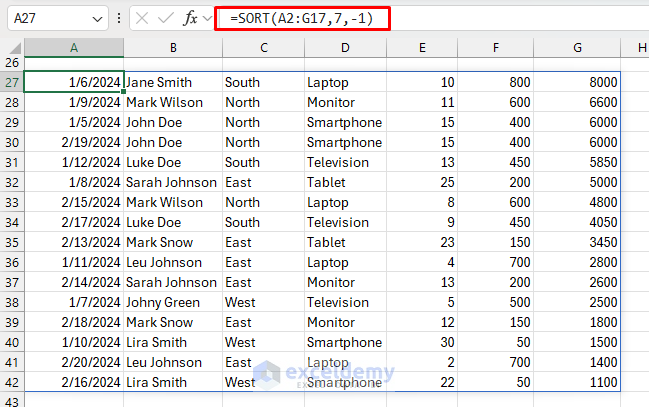 Dynamic Arrays Without VBA: FILTER, SORT, UNIQUE, and SEQUENCE Functions