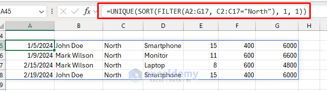 Dynamic Arrays Without VBA: FILTER, SORT, UNIQUE, and SEQUENCE Functions