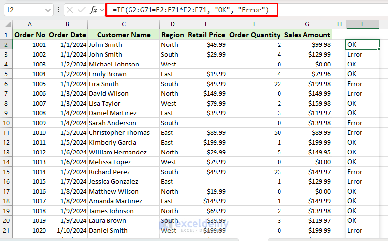 Advanced Error Handling in Complex Spreadsheets