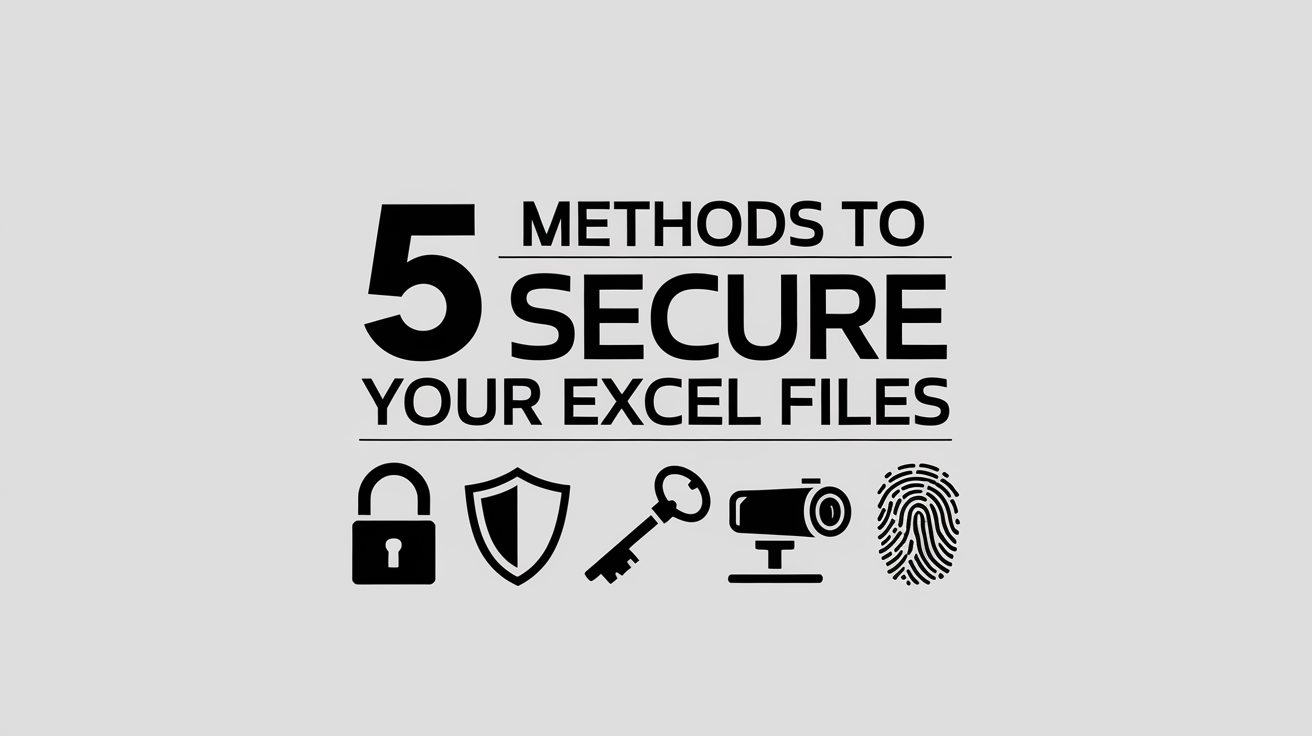 5 Methods to Secure Your Excel Files